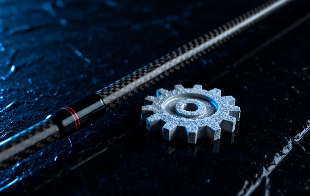 Frosted technical gear